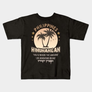 Hinunangan, Southern Leyte Philippines Kids T-Shirt